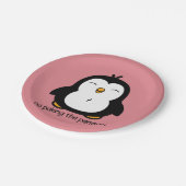 ペンギン ペーパープレート (アングル)