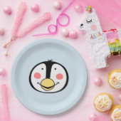 ペンギン ペーパープレート (パーティー)