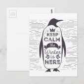 ペンギン ポストカード (正面/裏面)