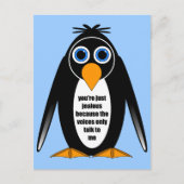 ペンギン ポストカード (正面)