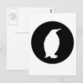 ペンギン ポストカード (正面/裏面)