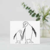 ペンギン ポストカード (スタンド正面)