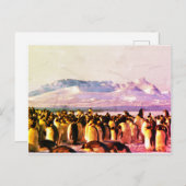 ペンギン ポストカード ホリデー ポストカード (正面/裏面)