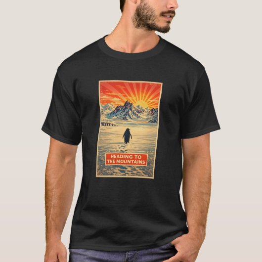 ペンギン・マウンテンTシャツ Tシャツ (正面)