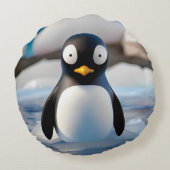 ペンギン ラウンドクッション (裏面)
