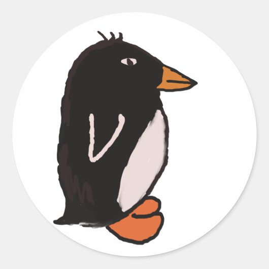 ペンギン ラウンドシール (正面)