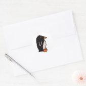 ペンギン ラウンドシール (封筒)