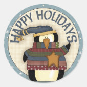 ペンギン ラウンドシール (正面)