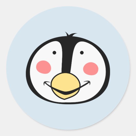 ペンギン ラウンドシール (正面)