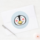 ペンギン ラウンドシール (封筒)