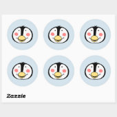 ペンギン ラウンドシール (シート)