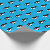 ペンギン ラッピングペーパー (角)