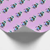 ペンギン ラッピングペーパー (角)