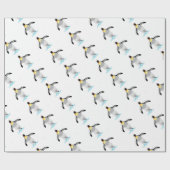 ペンギン ラッピングペーパー (フラット)