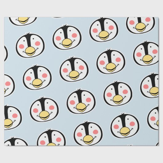 ペンギン ラッピングペーパー (シーム)