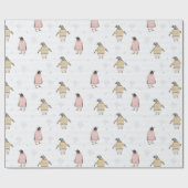 ペンギン ラッピングペーパー (フラット)