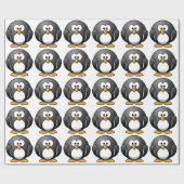 ペンギン ラッピングペーパー (フラット)