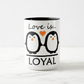 ペンギン・ラブ マグカップ (中央)