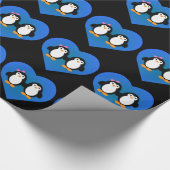 ペンギン・ラブ ラッピングペーパー (角)