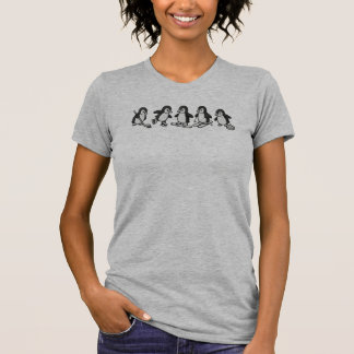 ペンギン 冬のスポーツTシャツ ペンギンTシャツ Tシャツ