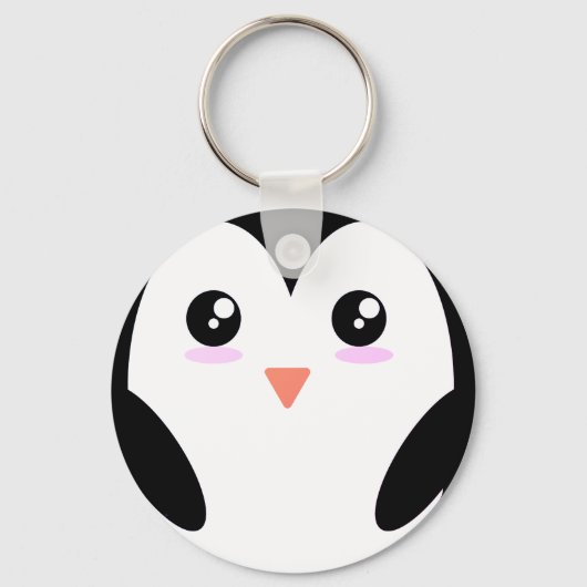 ペンギン, 動物, かわいい キーホルダー (正面)