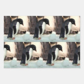 ペンギン – 包装紙シート ラッピングペーパーシート (正面3)