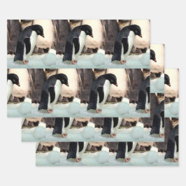 ペンギン – 包装紙シート ラッピングペーパーシート
