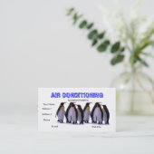 ペンギン 名刺 (スタンド正面)