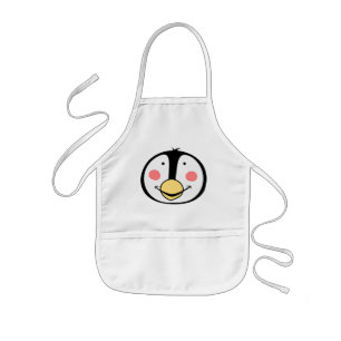 ペンギン 子供用エプロン