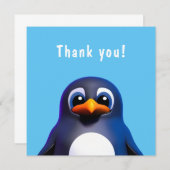 ペンギン 招待状 (正面/裏面)