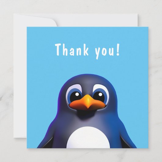 ペンギン 招待状 (正面)