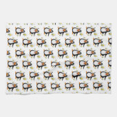 ペンギン（昆虫）マルハナバチキッチンハンドタオル キッチンタオル (横)