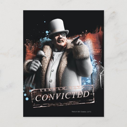 ペンギン – 有罪判決 ポストカード (正面)