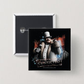 ペンギン – 有罪宣告 缶バッジ (正面&裏面)