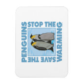 ペンギン・温暖化 マグネット (縦)