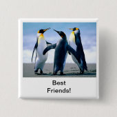 ペンギン 缶バッジ (正面)