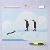 ペンギン 薄葉紙 (クラフト)