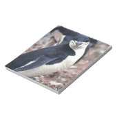 ペンギン 鳥 かわいい 動物 黒 白 水 ノートパッド (回転)