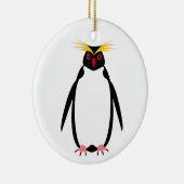 ペンギン rockhopper もしくは マカロニ セラミックオーナメント (右)