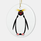 ペンギン rockhopper もしくは マカロニ セラミックオーナメント (左)
