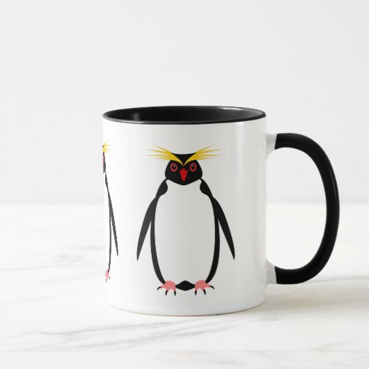 ペンギン rockhopper もしくは マカロニ マグカップ (右)