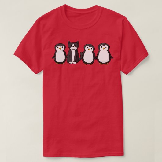 ペンギン Tシャツ (デザイン正面)
