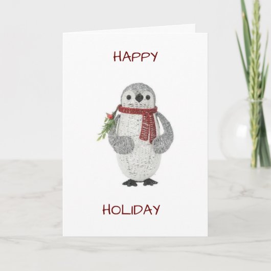 ペンギンGETからクリスマスカードを頂戴しました！ カード (正面)