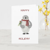 ペンギンGETからクリスマスカードを頂戴しました！ カード (黄色い花)