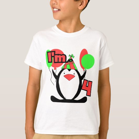 ペンギンIは4枚のTシャツとギフト Tシャツ (正面)