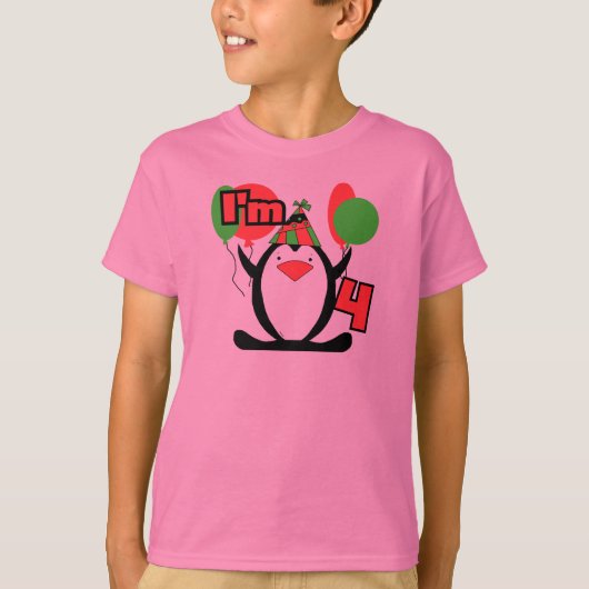 ペンギンIは4枚のTシャツとギフト Tシャツ (正面)