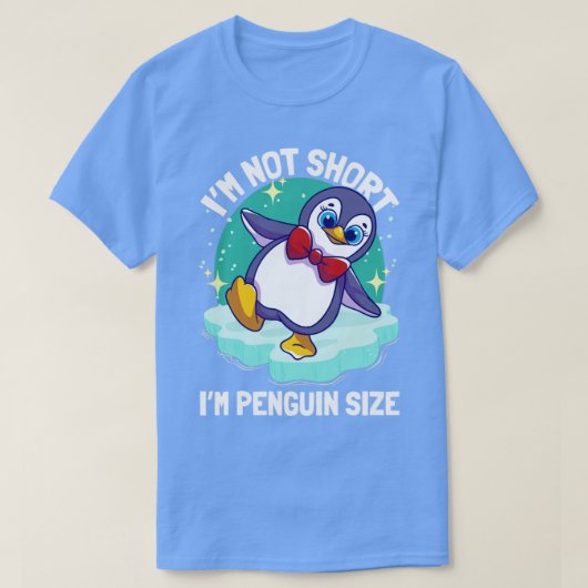 ペンギンImはショートペンギンサイズ1 Tシャツ (デザイン正面)