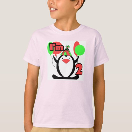 ペンギンI'm 2 T – シャツとギフト Tシャツ (正面)