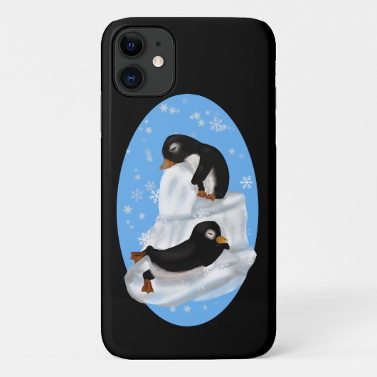 ペンギンiPhone / iPadケース Case-Mate iPhoneケース (裏面)