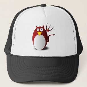ペンギンLinux Tux Ubuntu Devil Trident Lucifer キャップ